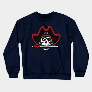 Scary Dead Pirate Crewneck Sweatshirt